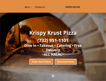 Tablet Screenshot of krispykrust.com